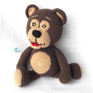 bear crochet amigurumi pattern