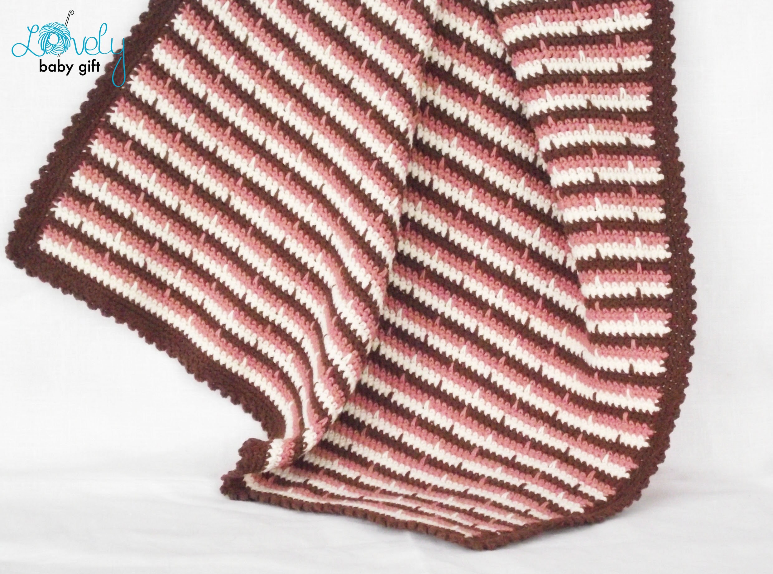 Baby Pram Blanket Crochet Pattern Baby Afghan Car Seat Size Etsy