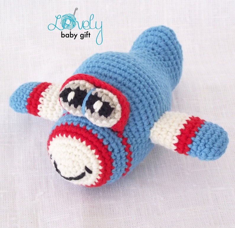 Crochet Pattern Amigurumi Airplane Crochet Pattern Pdf Etsy