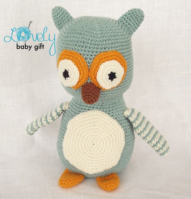 Amigurumi Pattern Crochet Owl Pattern Stuffed Animal Etsy