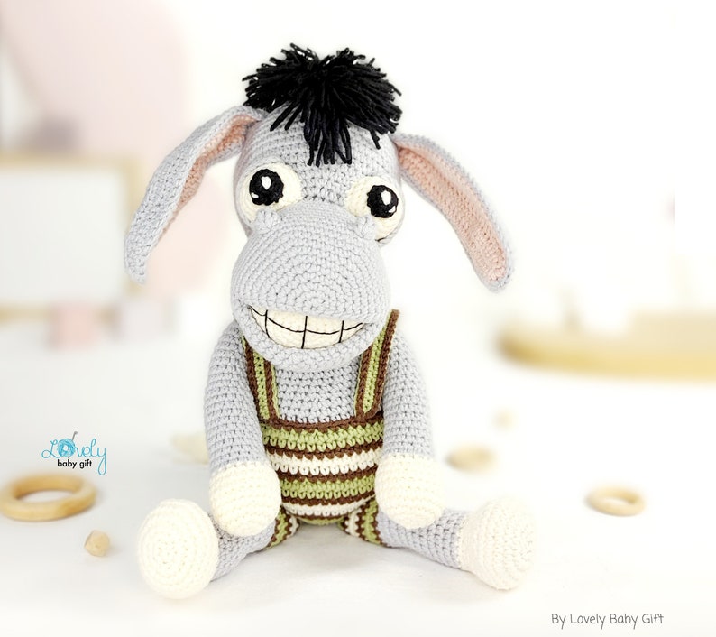 donkey amigurumi pattern