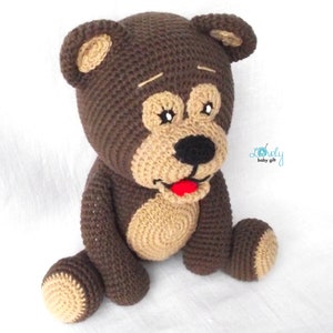 amigurumi pattern teddy bear stuffed animal