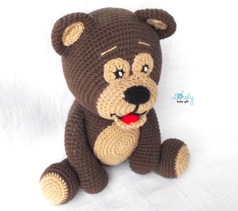 amigurumi pattern teddy bear stuffed animal