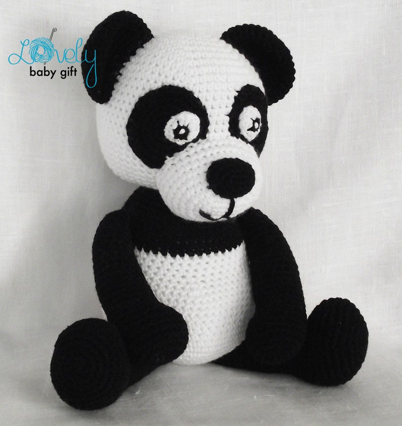 CP-137 Panda Crochet Pattern Animal Crochet Pattern Amigurumi Panda