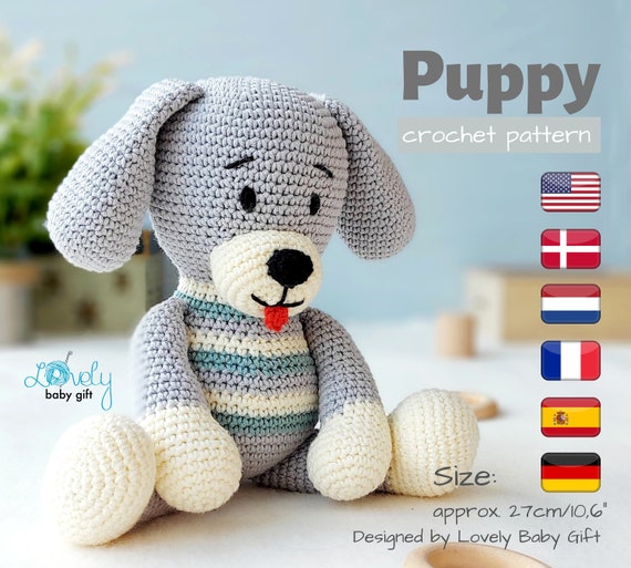 Amigurumi Puppy Pattern Crochet Dog 