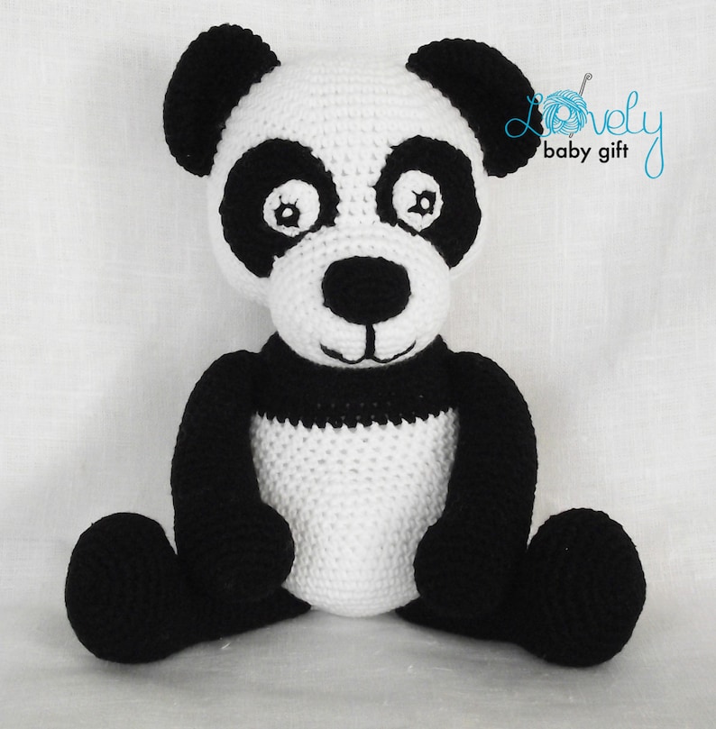 CP-137 Panda Crochet Pattern Animal Crochet Pattern Amigurumi Panda