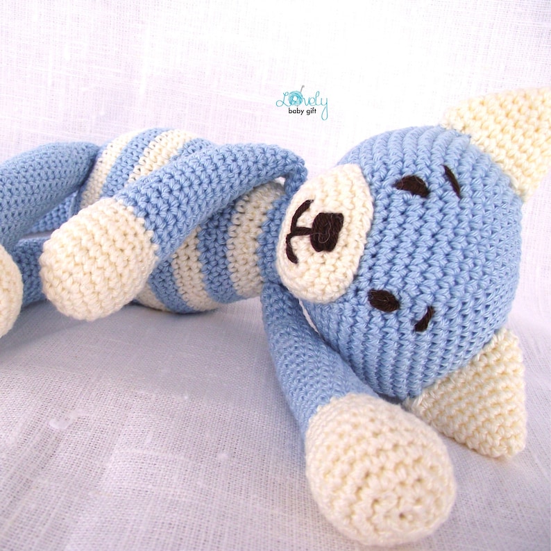 striped kitty cat stuffed animal crochet pattern