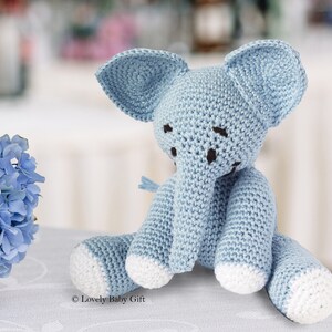 stuffed animal elephant crochet pattern