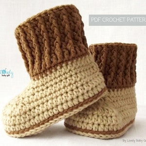 crochet baby shoes pattern