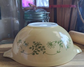 Vintage Pyrex Cinderella Mixing Bowl Mid-Century Kitchenware Retro Pyrex Collector Gift Early American Kitchenware