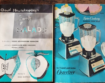 Vintage Cookbook Oster Good Housekeeping magazine collector Retro Kitchen