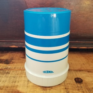 Vintage 1970s Wide Mouth Thermos Unused with Original Wrapper, Hot & Cold Vacuum Sealed Bottle, Retro Camping Travel Mug Retro Kitchen