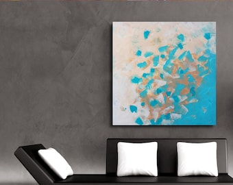 Instock Painting- Ready to Ship Artwork-  Modern Contemporary Handmade Original Abstract Artwork on Canvas for your wall