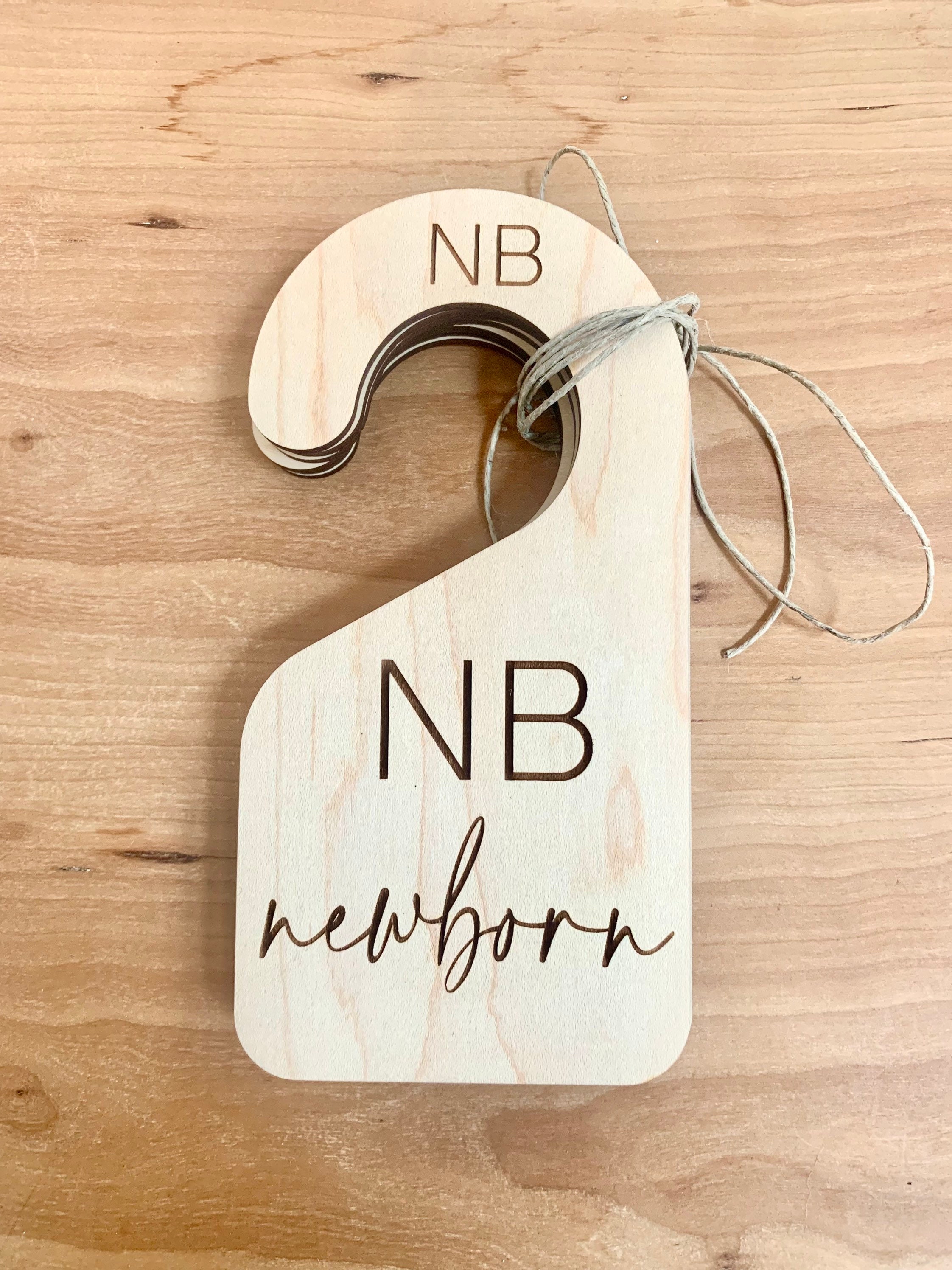 Baby Closet Dividers for Nursery Wood Baby Gifts Closet Etsy