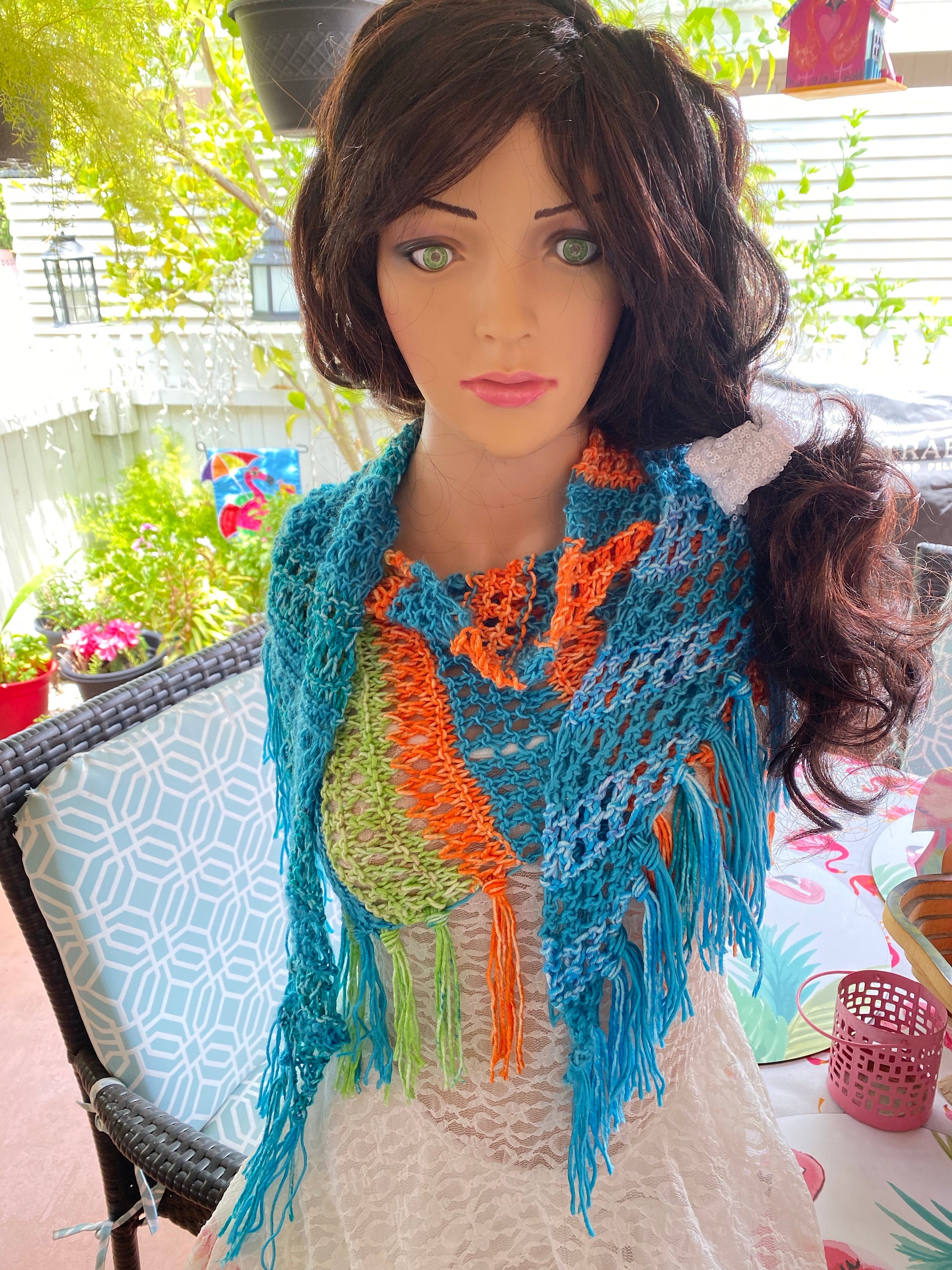 Beautiful Colorful Lightweight Wrap Etsy UK