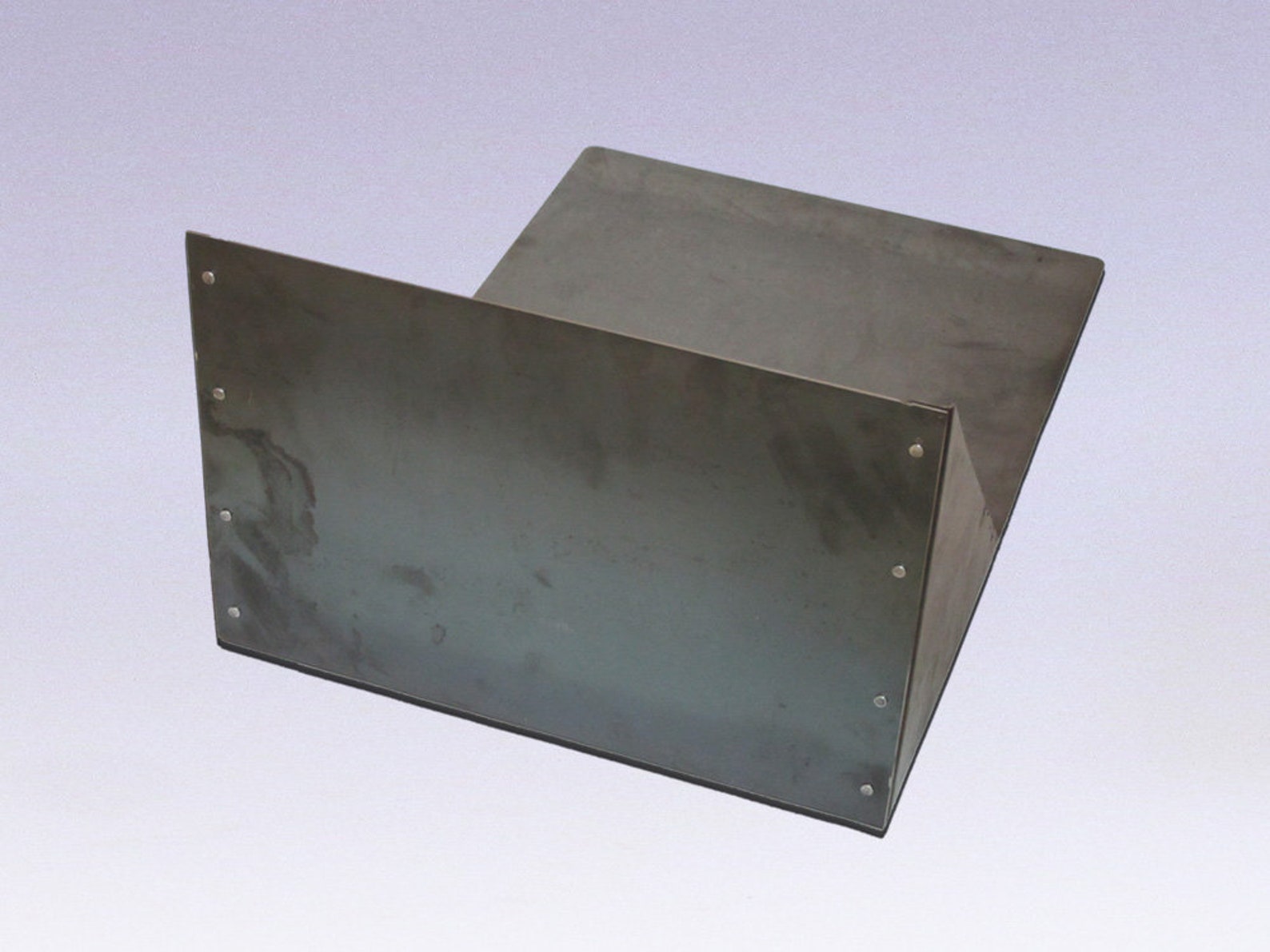 Chop Saw Spark Catcher 16 Gauge Bare Steel. Accepts Most Etsy