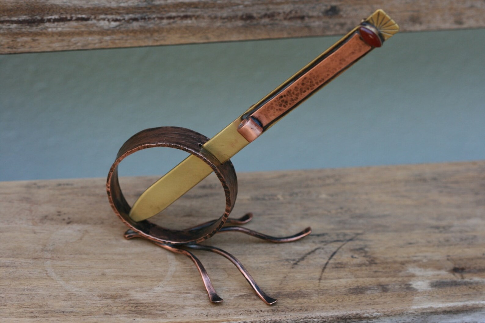 Letter Opener Knife Brass Letter Opener Knife Personalized Etsy