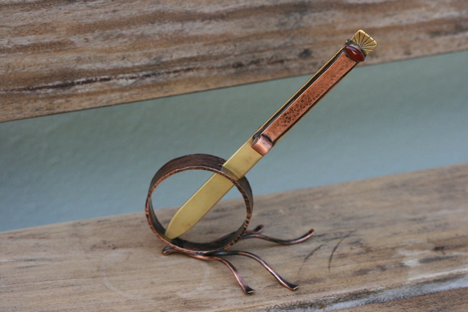 Letter Opener Knife Brass Letter Opener Knife Personalized Etsy