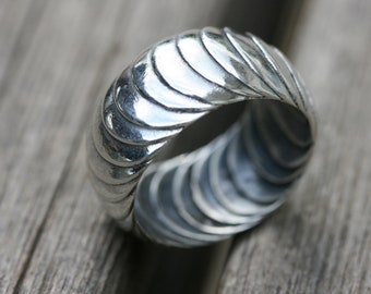 Sterling Silver Ring, Unisex Solid Silver Band ,Mens Silver Rings , Solid Silver Mens Rings , Solid Silver Band,