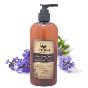 Lavender Body Lotion | Natural Hand Cream for Dry Skin | Handmade Vegan Skincare, Soothing Self Care Gifts for Her, Colorado Made Non-Greasy