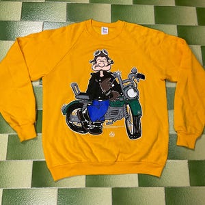 Bluza z kapturem Popeye the Sailor Man z 1993 roku z motywem komiksu King Features, rozmiar M