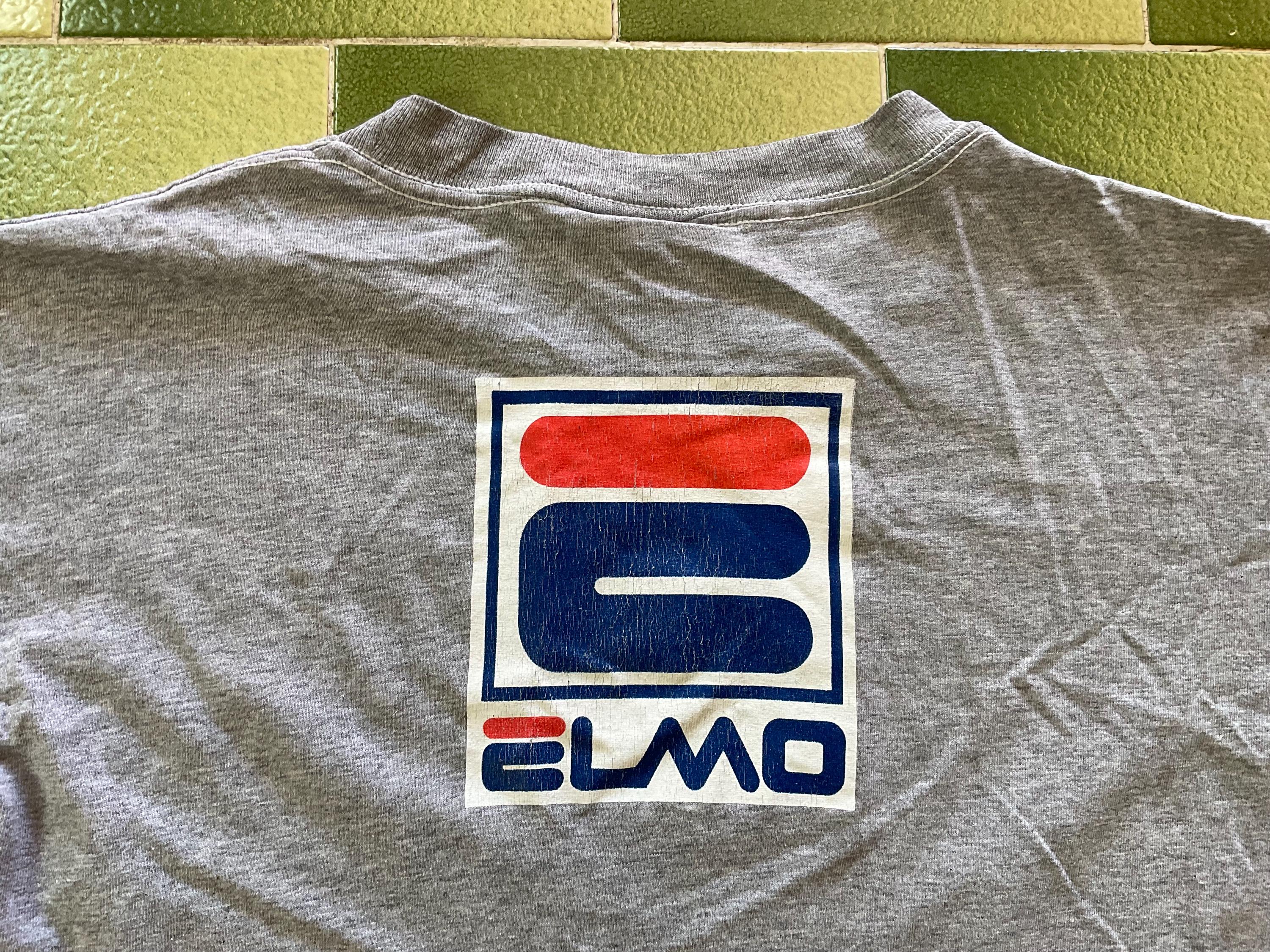 Vintage Elmo Basketball T-shirt: 90s Sesame Street Parody, Size 