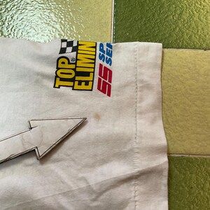 Vintage 1989 NHRA Fram Supernationals Winston Drag Racing T-shirt Passar Liten bild 8