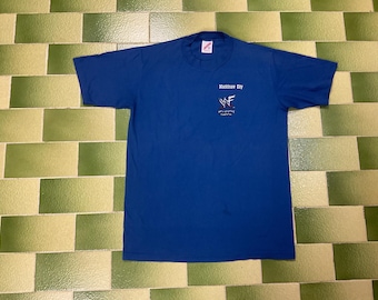 Vintage 90s Stone Cold Steve Austin T-Shirt: WWF Wrestling Tee, Size Small