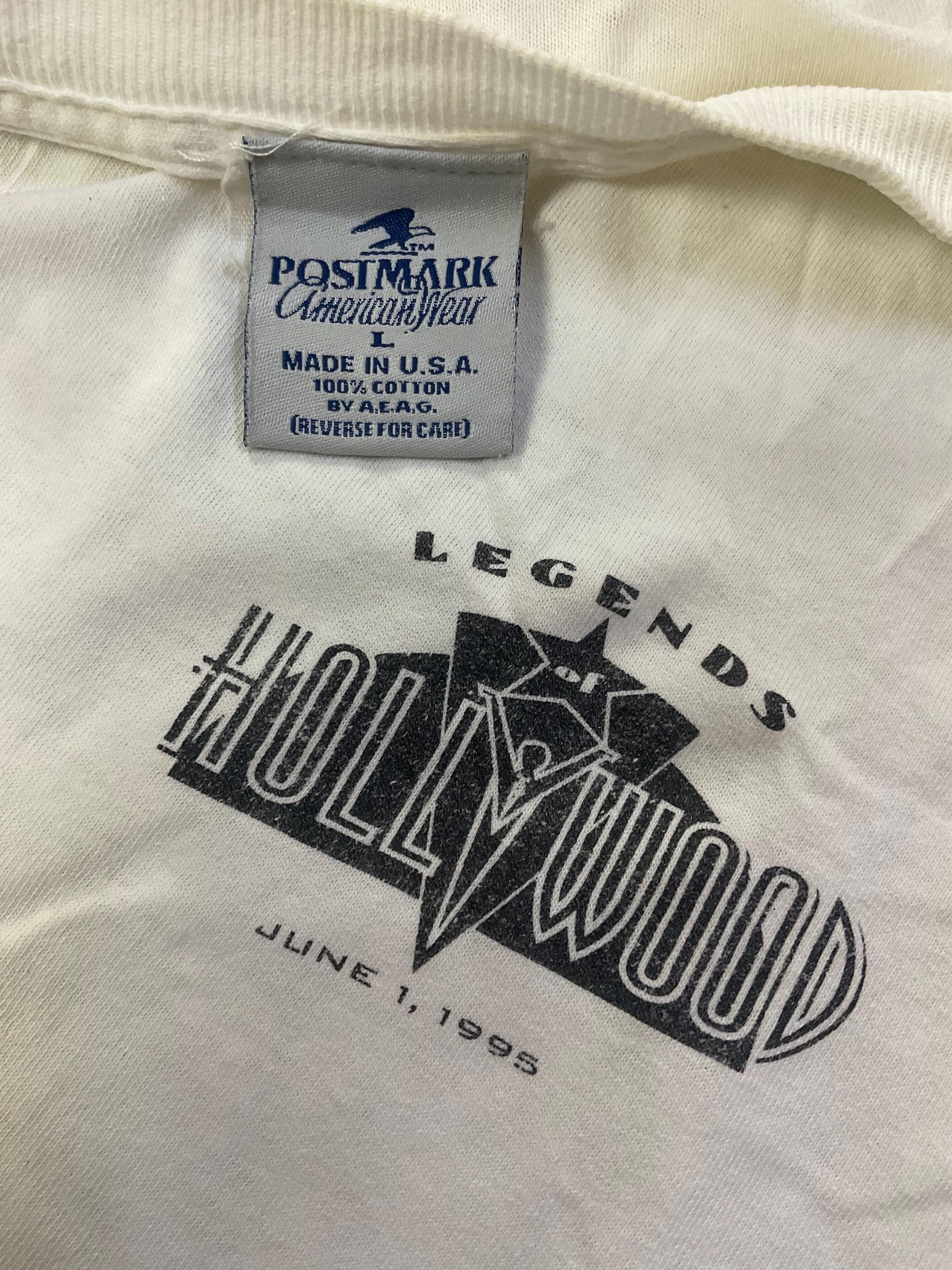 Vintage 1995 Marilyn Monroe T-shirt: Legends of Hollywood Print