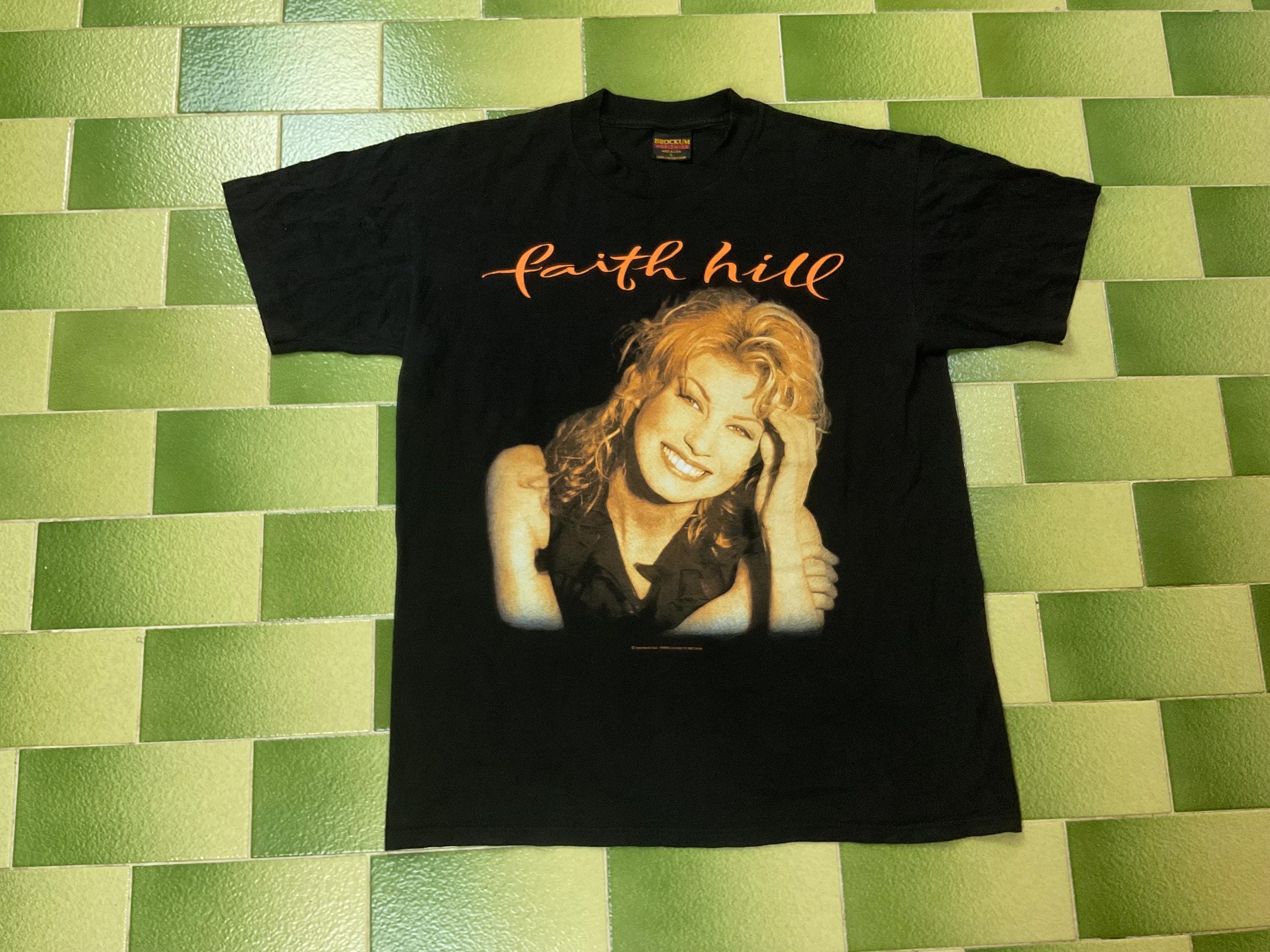 Vintage 1995 Faith Hill Concert T-shirt: It Matters to Me Tour 