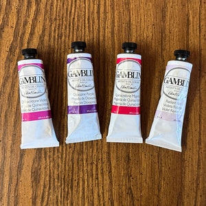 Gamblin Violet purple Magenta in edusite shop in the edusite shop https://edusite.etsy.com?search_query=paint