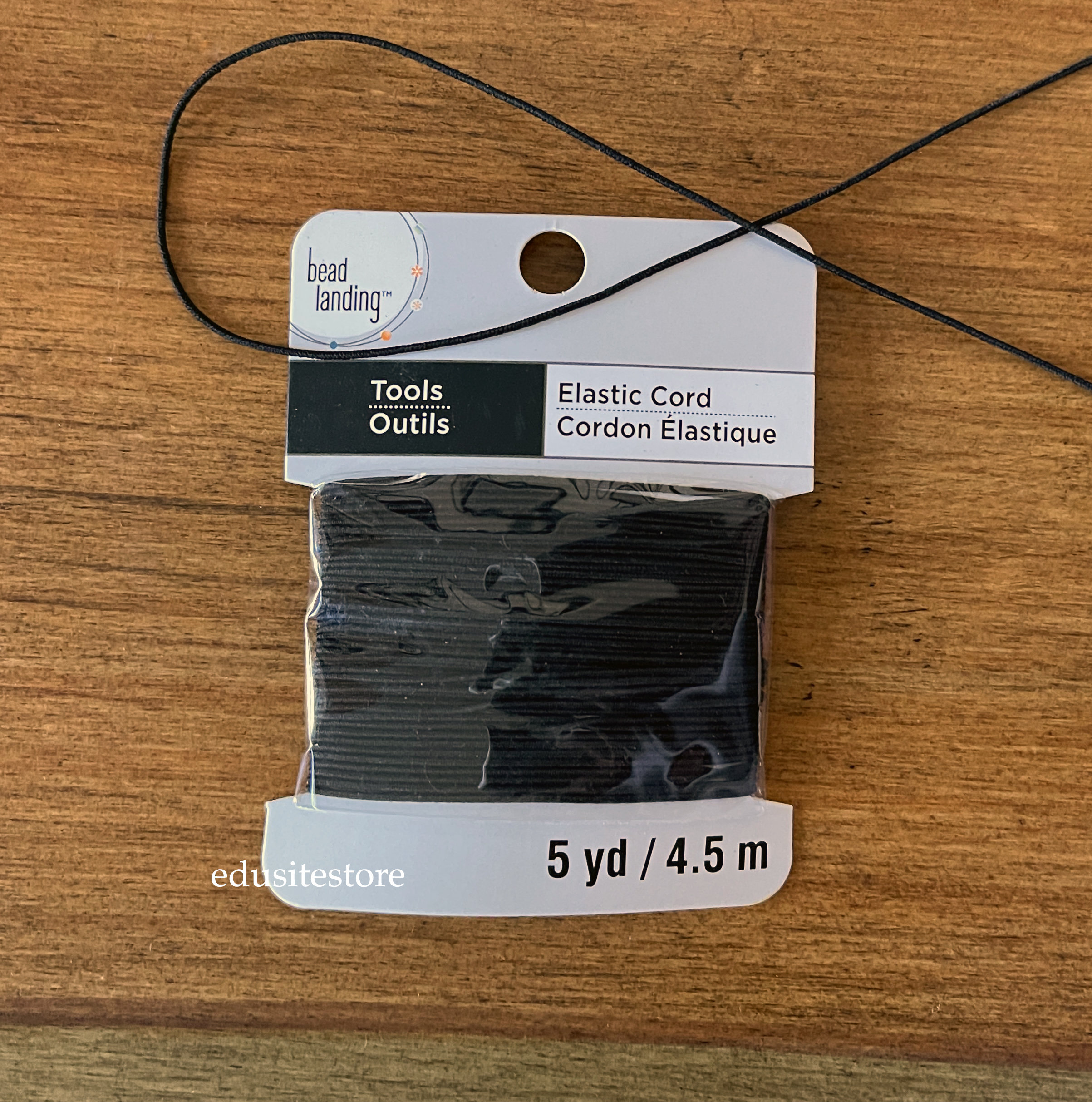1.2mm Black Elastic Cord Pre-tied Elastic Rope Elastic Cord With Metal Tips  Polyester For Hang Tag Decoration - Buy 1.2mm Black Elastic Cord Pre-tied  Elastic Rope Elastic Cord With Metal Tips Polyester