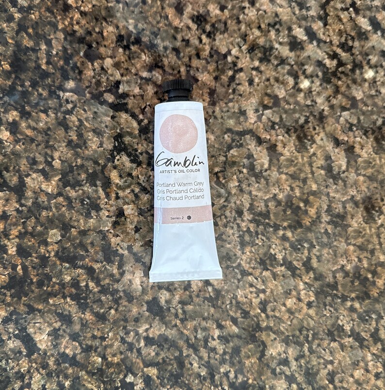 Portland Warm Grey Gamblin oil paint 37ml each at edusite https://edusite.etsy.com?search_query=paint