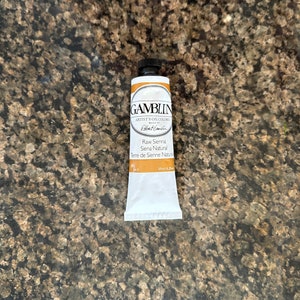 Raw Sienna Gamblin oil paint 37ml each in the edusite shop https://edusite.etsy.com