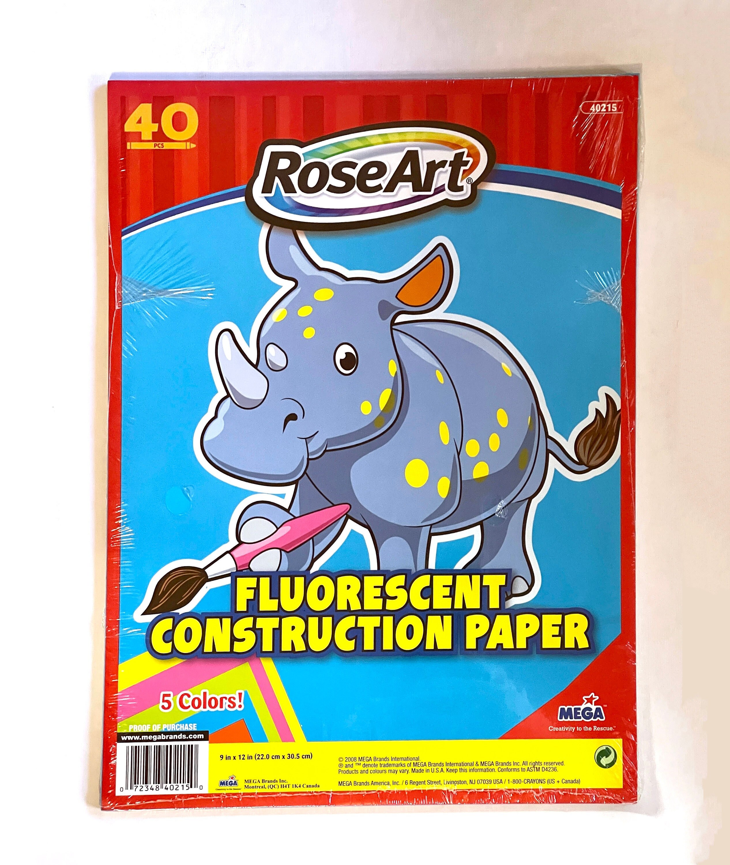 Neon Construction Paper All-purpose Comes in Five 5 Assorted - Etsy Neon Construction Paper All-purpose Comes in Five 5 Assorted - Etsy
