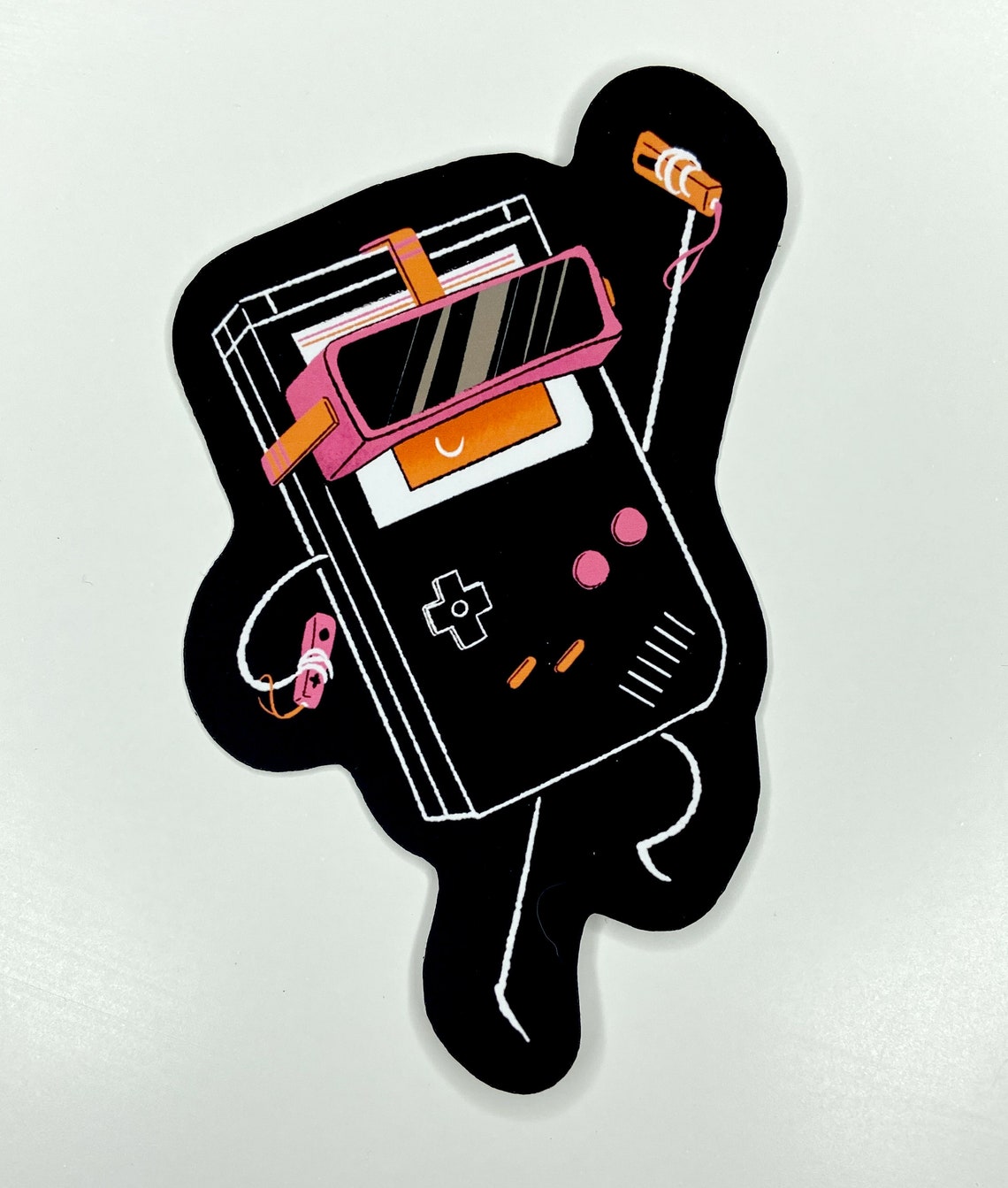 Retro Electronics Vinyl Sticker Pack Etsy