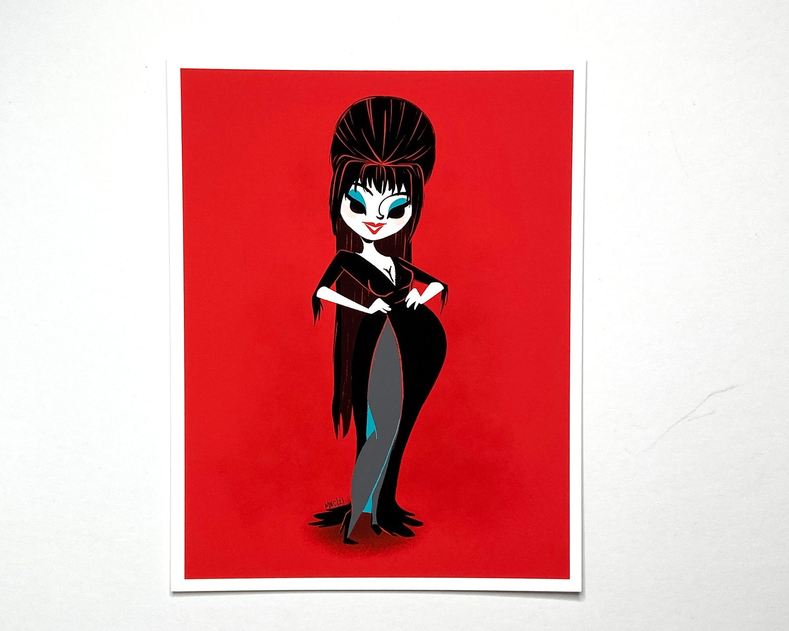 Elvira 8 x 10.5 Premium Print | Etsy