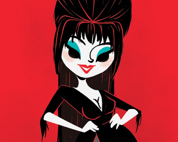 Elvira 8 x 105 Premium Print | Etsy