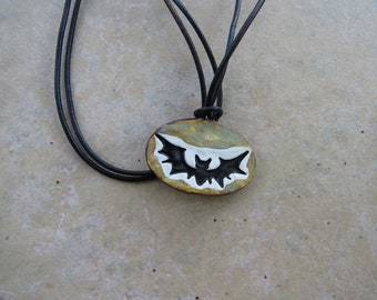 Bat Diffuser Pendant, Halloween Perfume Necklace, Bat Essential Oil Jewelry, Aromatherapy Accessories, Gift For Her Or Him