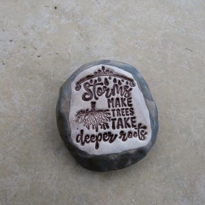 Inspirational Essential Oil Diffuser Stone, Aromatherapy Home Decor , Kiln-Fired Ceramic