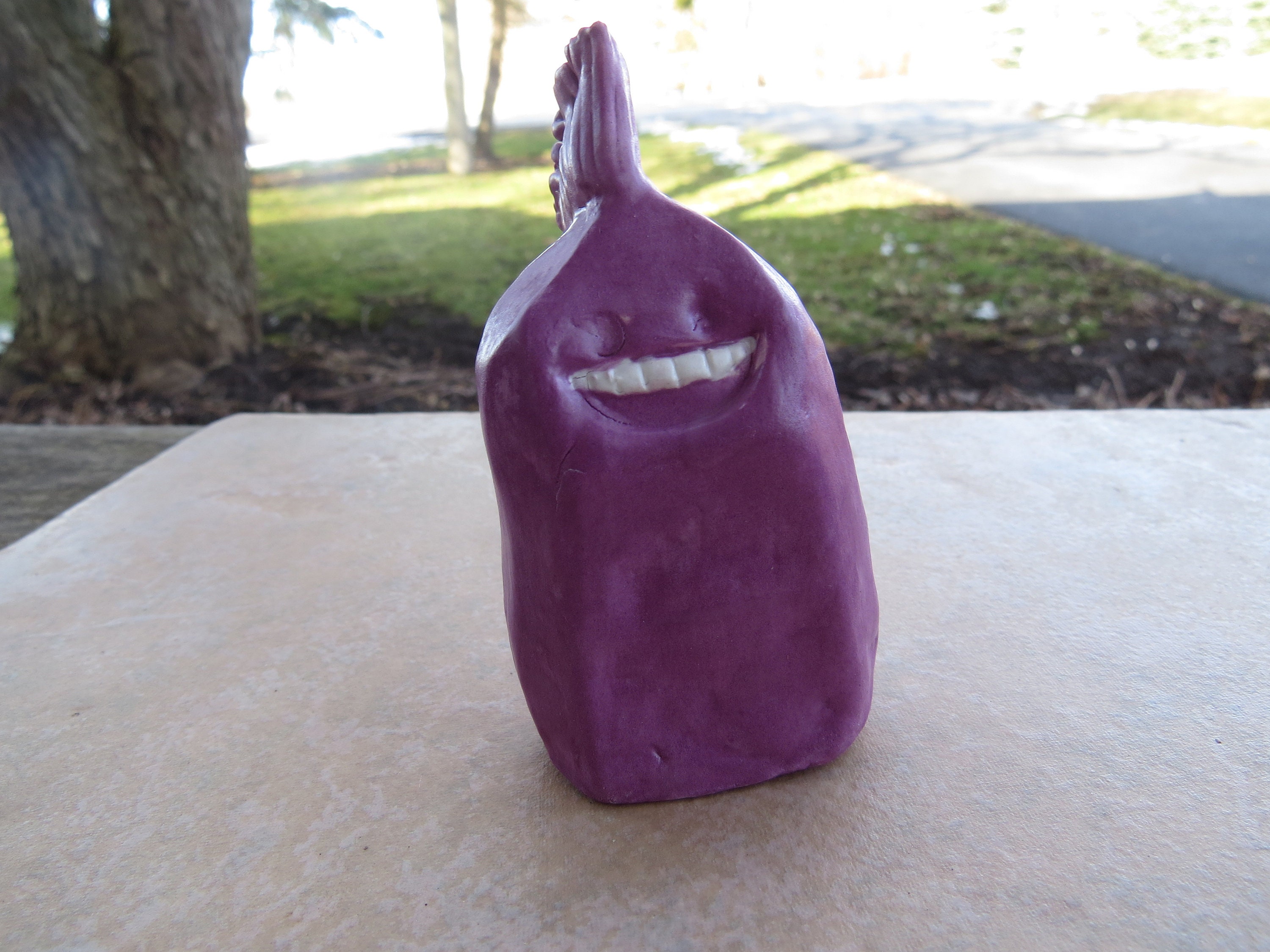My Rock Friend Hairy Essential Oil Diffuser, Aromatherapy Miniature Sculpture, Kiln-Fired Ceramic