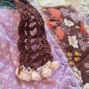 Lace micro scarf / belt