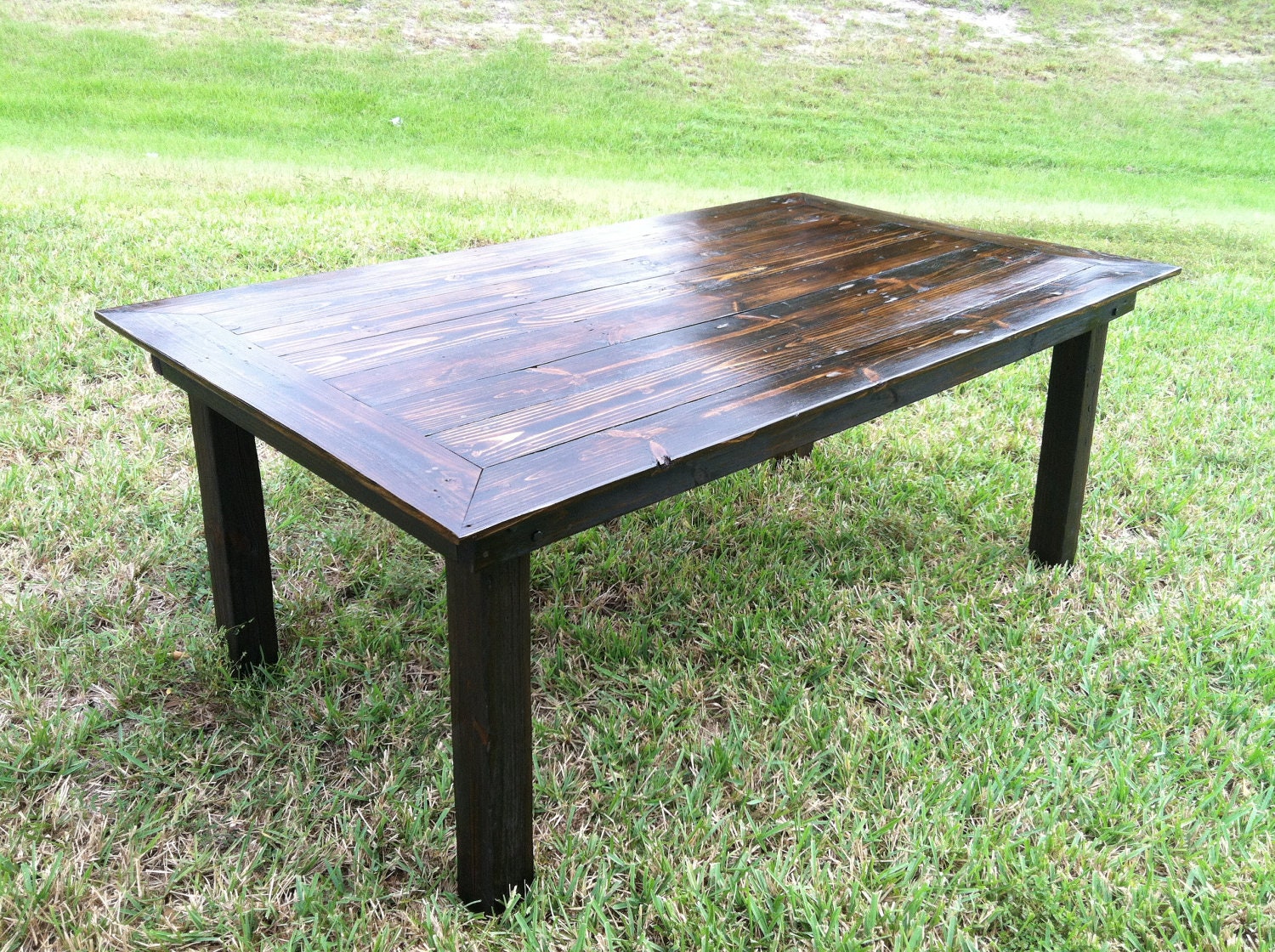 Handmade Reclaimed Wood Dining Table Etsy