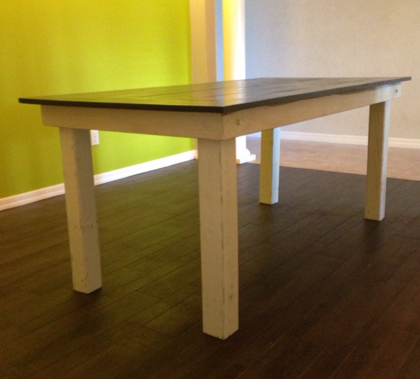 Handmade Reclaimed Wood Dining Table Etsy