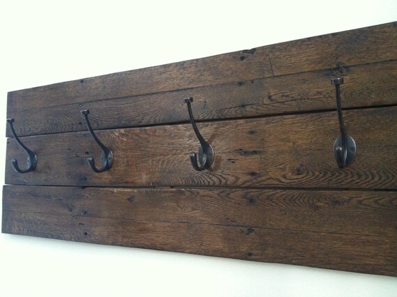 Reclaimed Wood Coat Rack Reclaimed Wood Coat Rack, How To Make A Reclaimed Wood Coat Rack