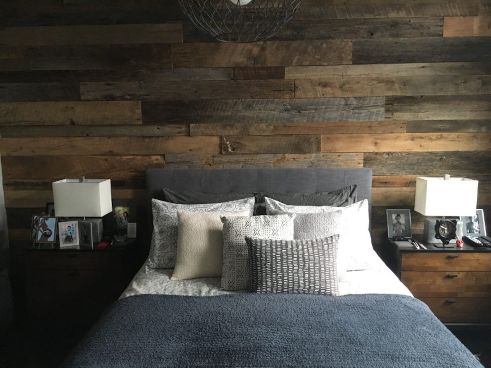 Reclaimed Wood Wall Accent Kits Etsy