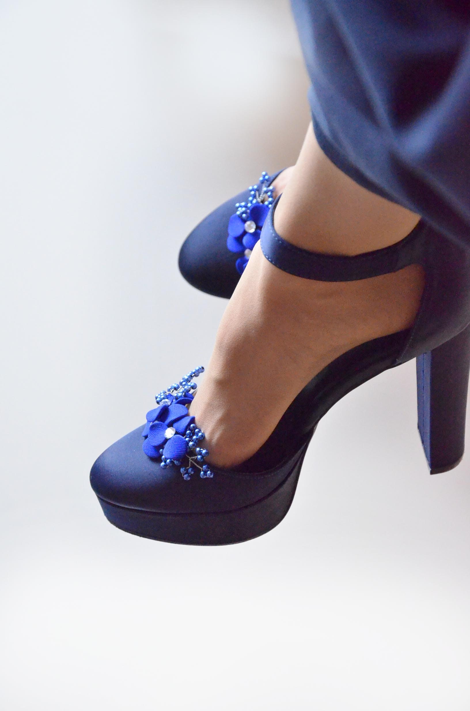 Royal Blue Shoe Clips Bridal Shoes Bridesmaid Shoe Clips Etsy Norway