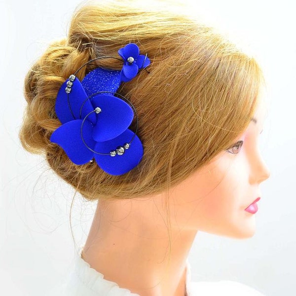 bridesmaid floral headpiece