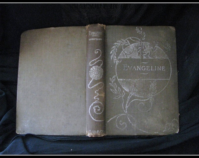 Antique Book-evangeline by Longfellow 1897 Inscription From - Etsy