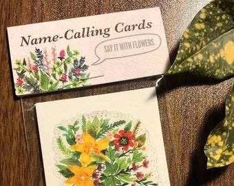 Name Calling Cards